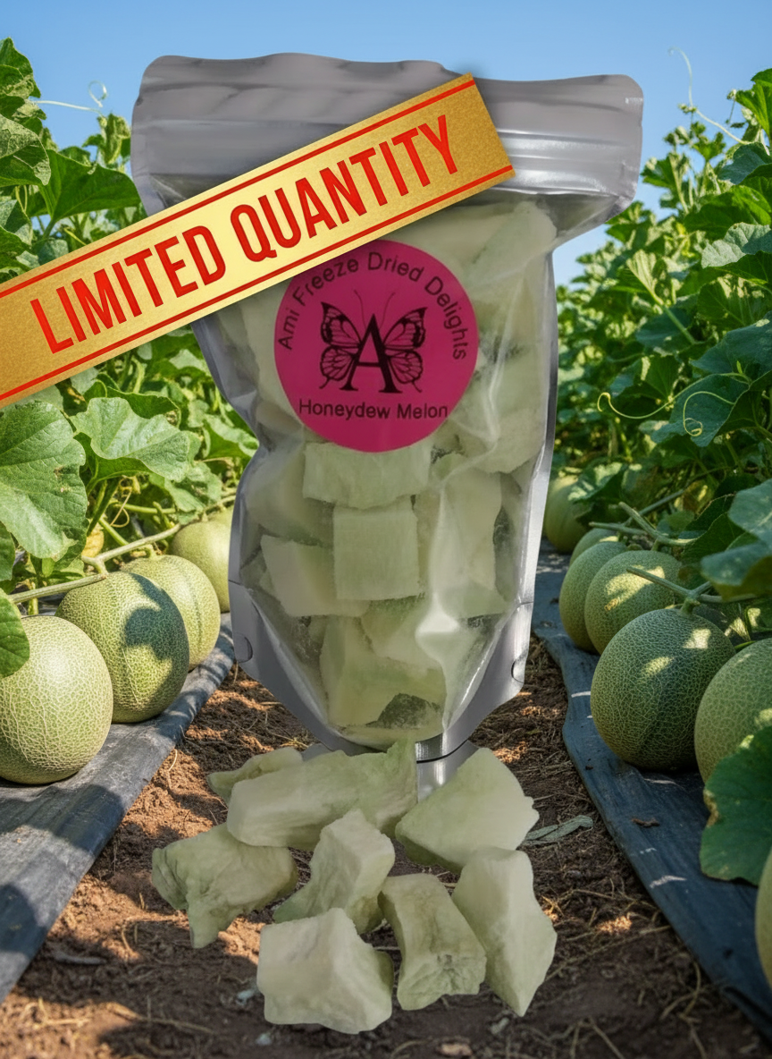 Freeze Dried Honeydew Melon