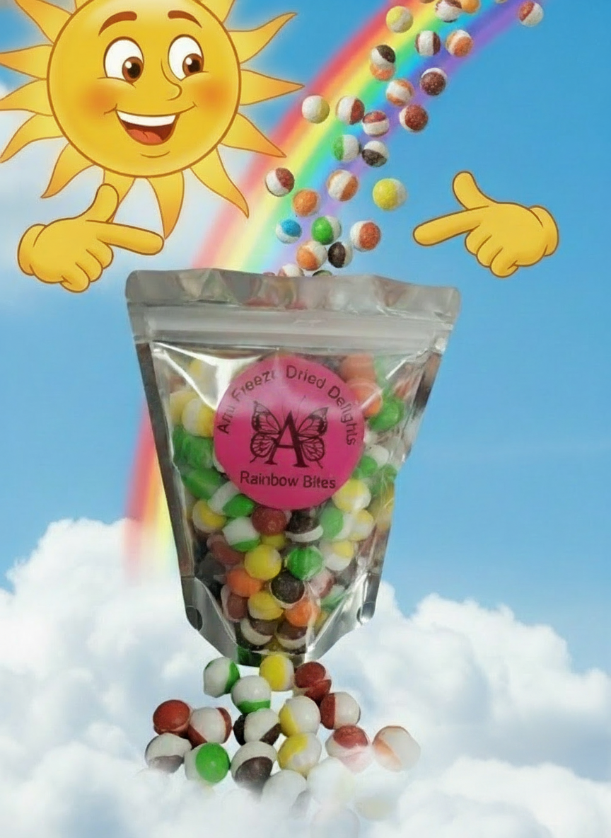 Freeze Dried Rainbow Bites