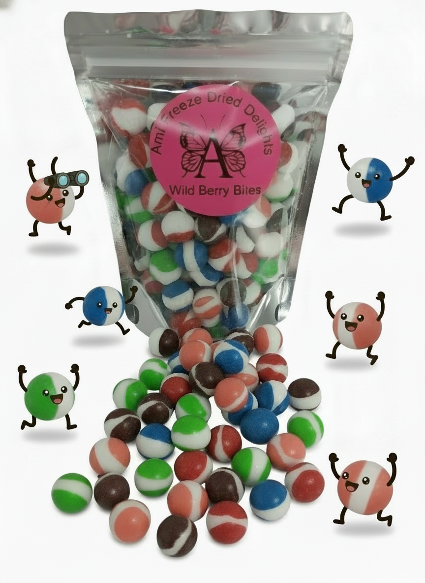 Freeze Dried Very Berry Rainbow Bites