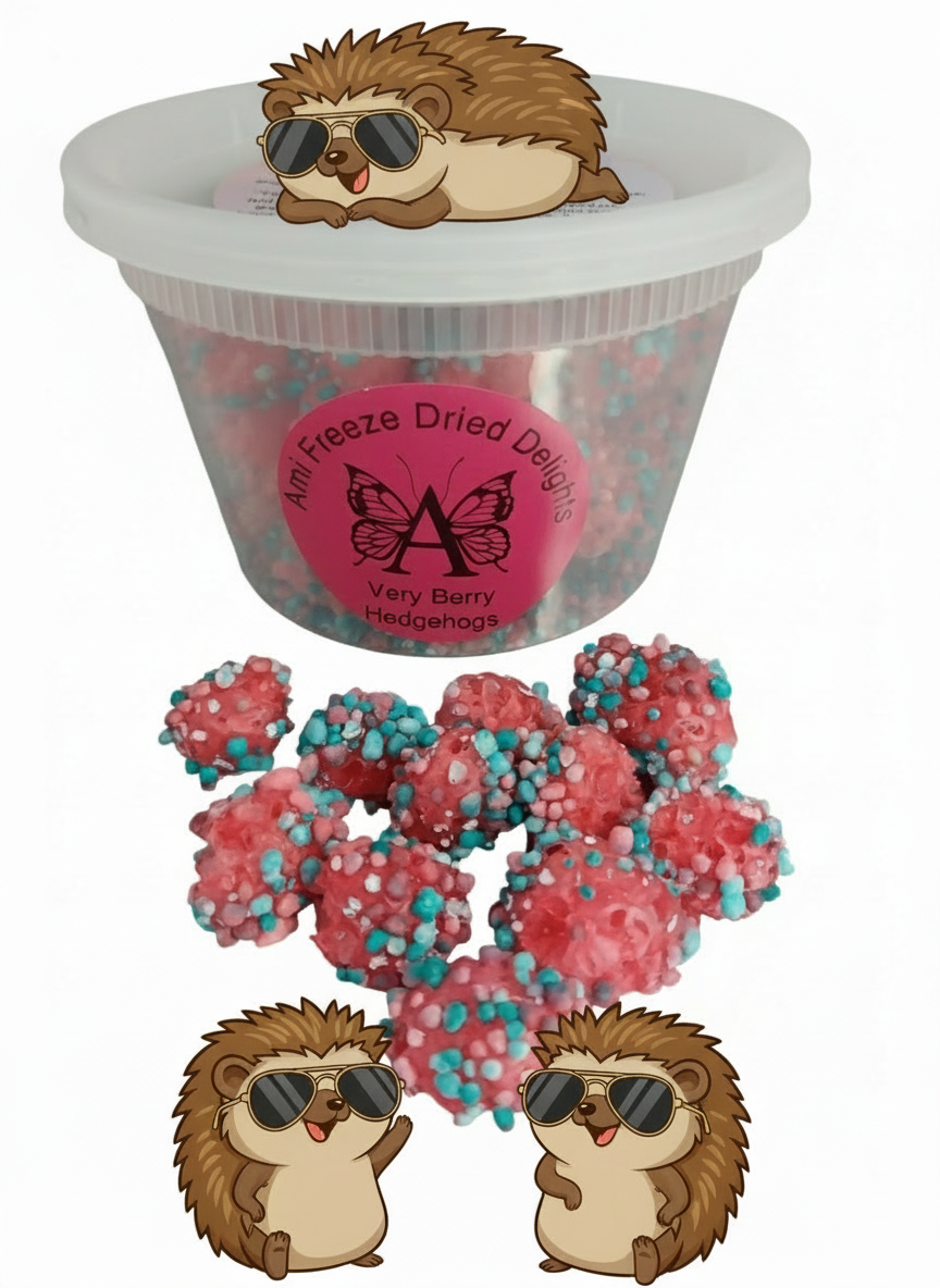 Freeze Dried Very Berry Hedgehogs