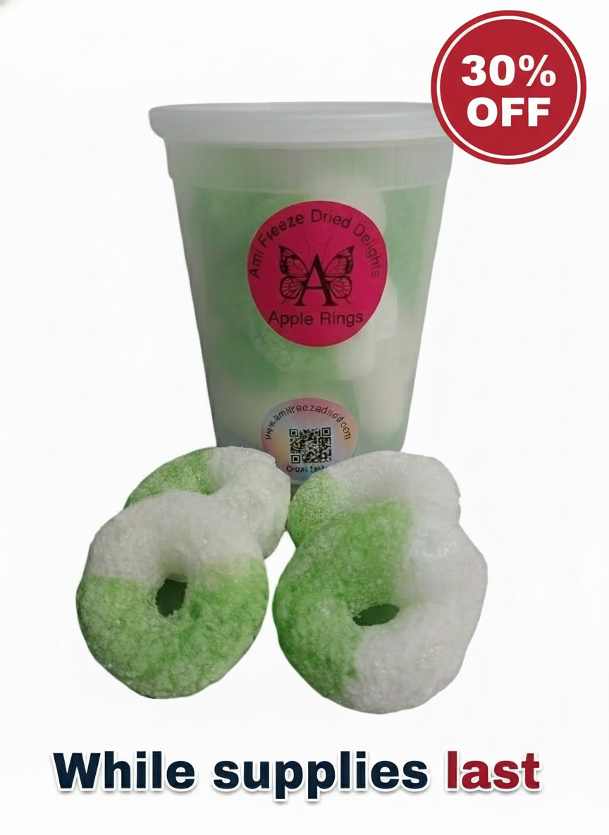 Freeze Dried Apple Rings