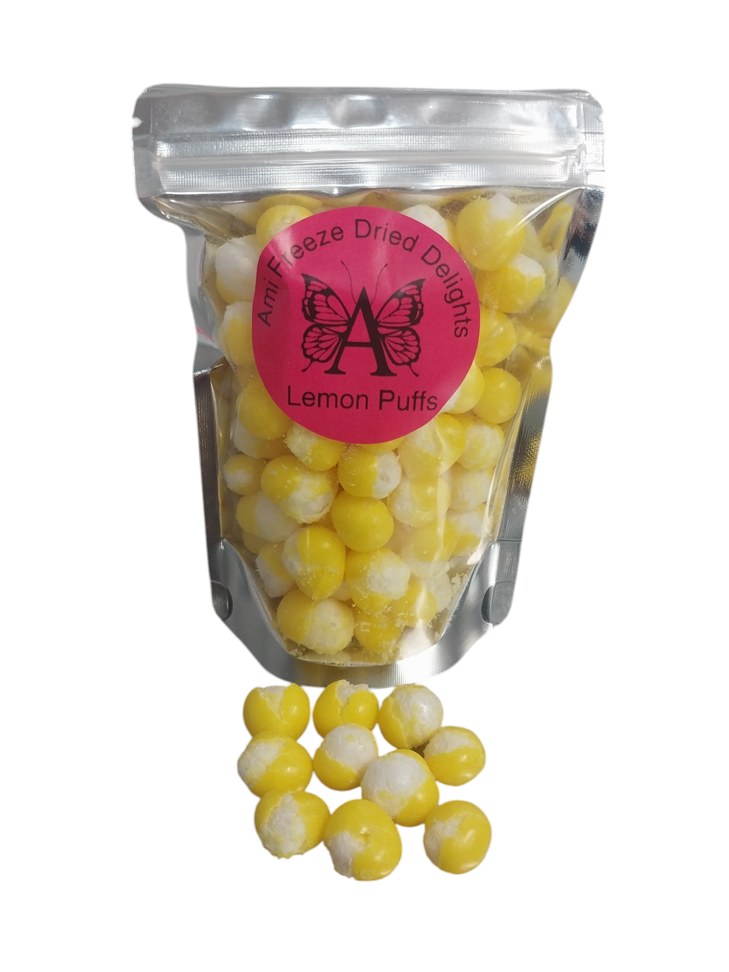 Freeze Dried Lemon Puffs