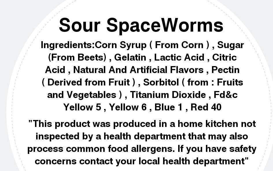 Sour Space Worms