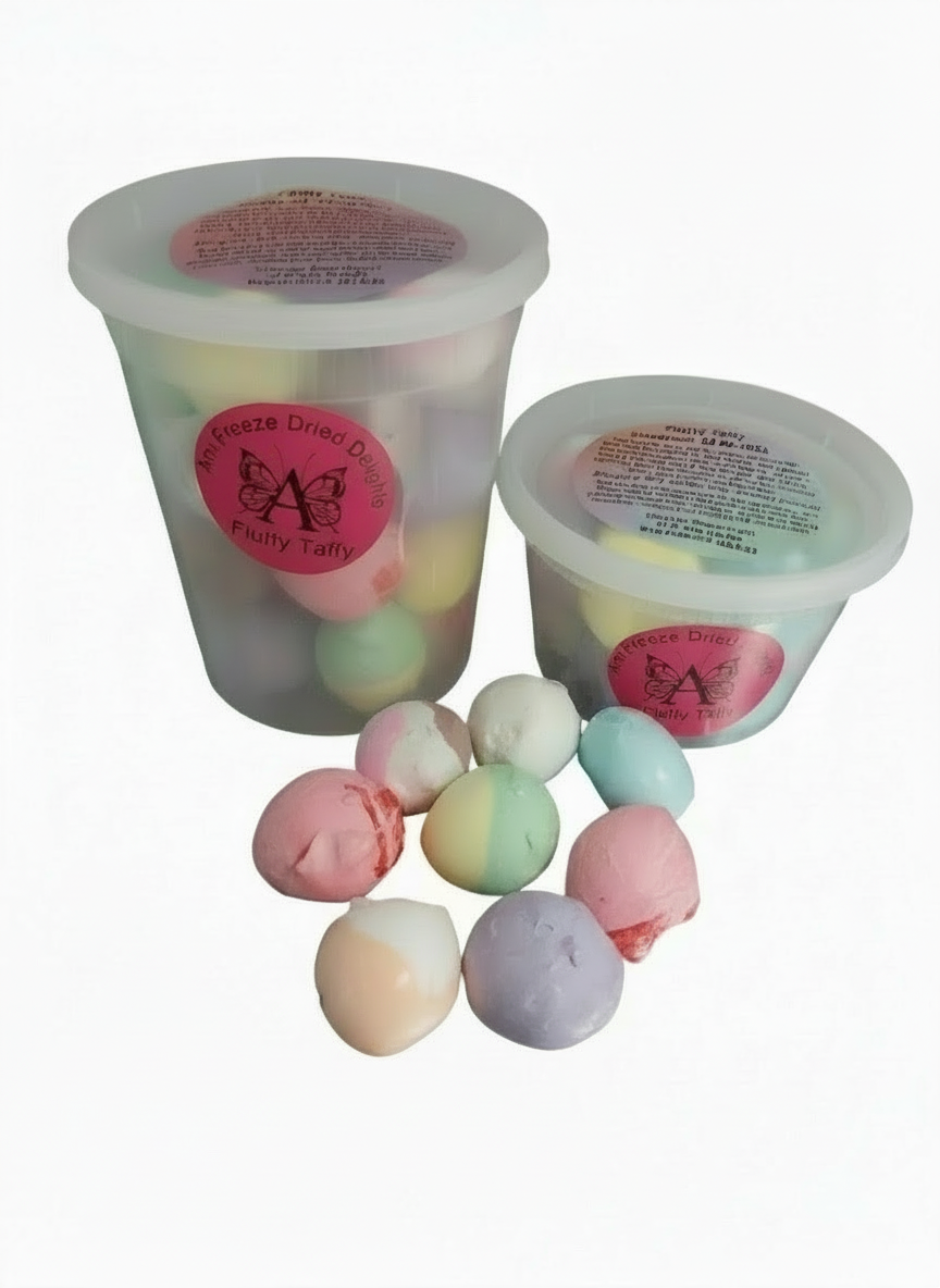 Freeze Dried Fluffy Taffy